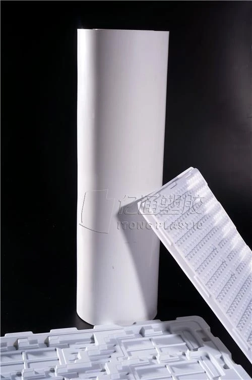 HIPS - valge antistaatiline plastist leht